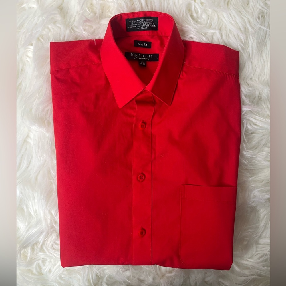 Marquis Signature Slim FIT Dress Shirt